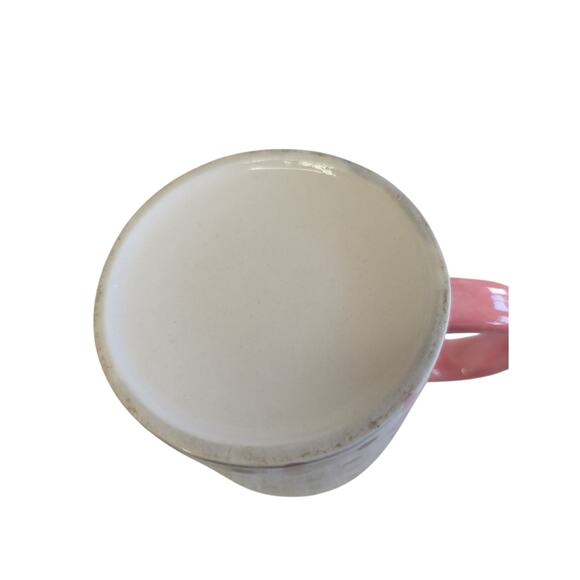 Artisan Coffee Mugs, "No Probllama" Oversized Llama Polka Dot Ceramic Cup - Picture 8 of 8